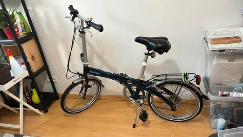 Mini vélo pliable de ville avec porte bagages, Fietsen en Brommers, Fietsen | Vouwfietsen, Gebruikt, Dahon, 18 tot 20 inch, Totaal opvouwbaar