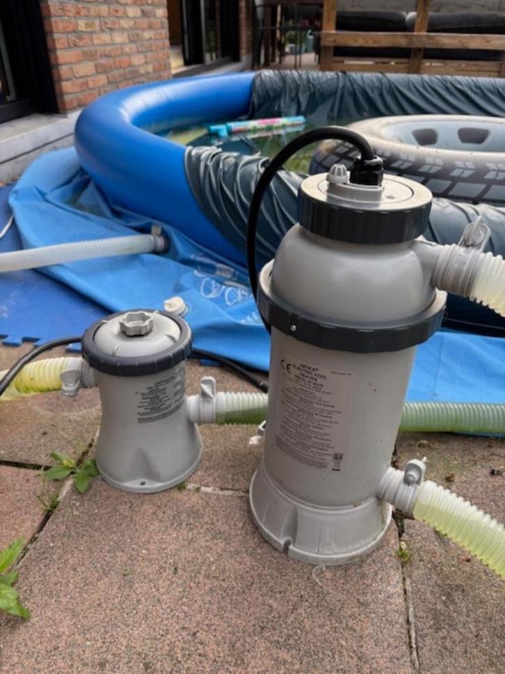 Intex filterpomp en verwarming, Tuin en Terras, Zwembad-toebehoren, Gebruikt, Verwarming, Ophalen