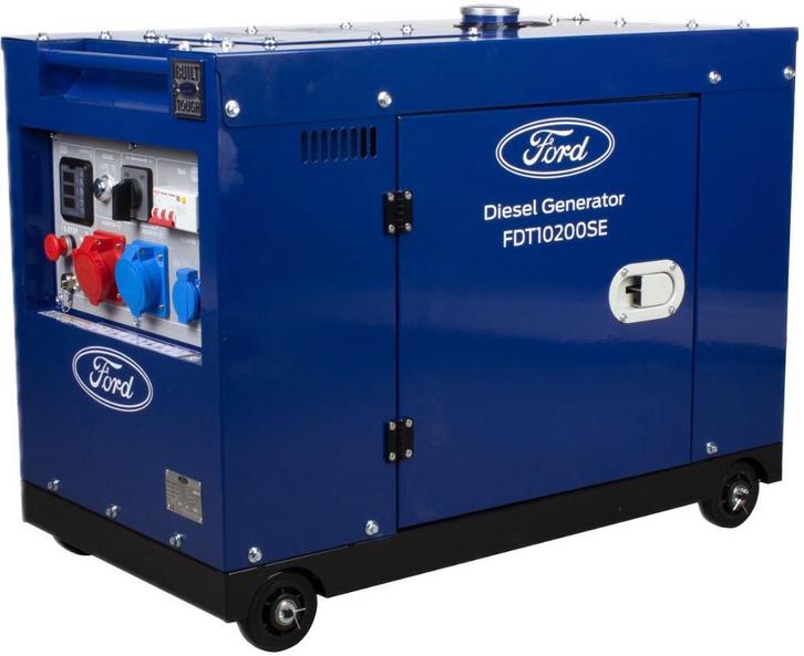 Stroomgroep Ford nieuw, Doe-het-zelf en Bouw, Aggregaten, Nieuw, Dieselolie, 5 tot 10 kVA, Elektrisch startend, Ophalen