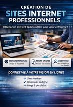 Création des sites web sur mesure, Création de site web