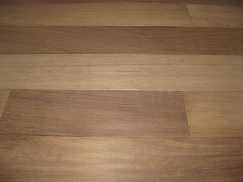 samengestelde iroko  plankenvloer 20 euro m², Doe-het-zelf en Bouw, Hout en Planken, Nieuw, Ophalen