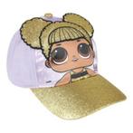 LOL Surprise 3D Baseball Cap Lila/Goud - VAN 9,95 VOOR 4,95!, Ophalen of Verzenden, Nieuw, Meisje, Pet