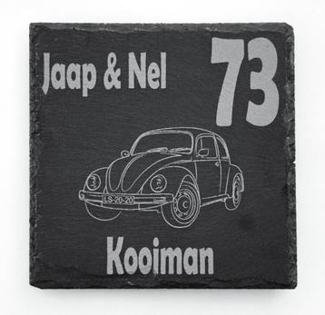 NAAMBORD VOOR VOORDEUR MET KEUZE UIT DIVERSE OLDTIMERS