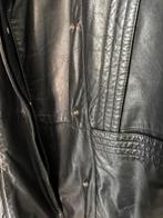 Vintage leren jas, Ophalen, Gedragen, Maat 56/58 (XL)