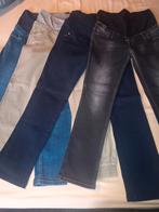 4 lange Zwangerschapsbroeken, Kleding | Dames, Zwangerschapskleding, Ophalen, Gedragen, Maat 38/40 (M)