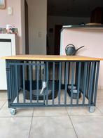 Robuuste binnen bench voor middelgrote hond, Ophalen, Gebruikt