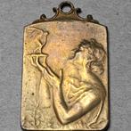 Franse atletische medaille hanger 1944, Ophalen of Verzenden, Goud
