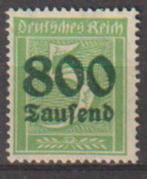 Duitse Rijk 1923 nr 301*, Postzegels en Munten, Verzenden, Duitse Keizerrijk