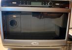 Whirlpool microgolf  combi oven 2200W! Kleur zilver, Ophalen, Gebruikt, Oven