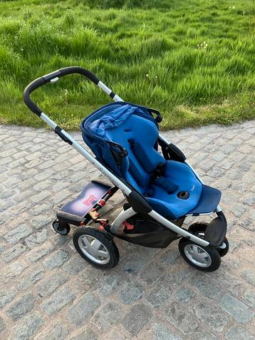 Buggy maxi cosi Mura met Lascal buggy board, Enlèvement, Utilisé