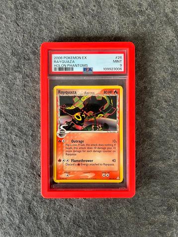 Rayquaza Holon Phantoms PSA 9 beschikbaar voor biedingen