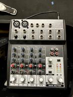 Behringer Xenyx 802, Muziek en Instrumenten, Mengpanelen, Ophalen, Zo goed als nieuw, Minder dan 5 kanalen, Microfooningang
