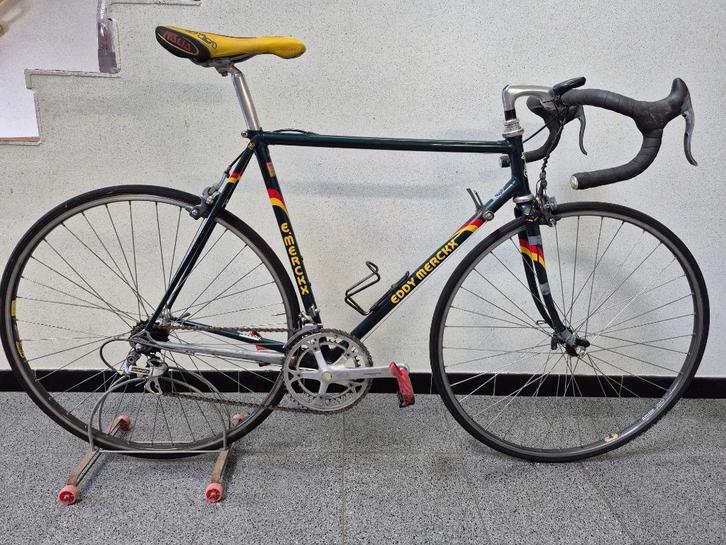 Vintage Eddy Merckx koersfiets, Fietsen en Brommers, Fietsen | Oldtimers, 51 tot 55 cm, Jaren '60 of nieuwer, Ophalen