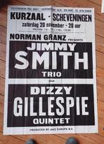 affiche Dizzy Gillespie Jimmy Smith Kurzaal Scheveningen 196, Antiquités & Art, Enlèvement ou Envoi