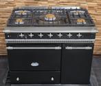 🔥 Poêle Lacanche de luxe 100 cm en acier inoxydable noir 5, Electroménager, Cuisinières, Comme neuf, 5 zones de cuisson ou plus