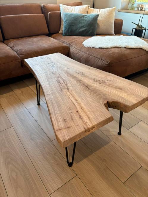 Boomstam Salontafel, Huis en Inrichting, Tafels | Salontafels, Ophalen
