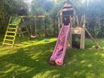 Gratis af te halen speelhuisje met schommel, Kinderen en Baby's, Speelgoed | Buiten | Speelhuisjes, Ophalen, Gebruikt, Hout