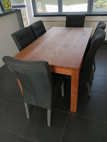 Table à manger +6 chaises, Enlèvement, Comme neuf
