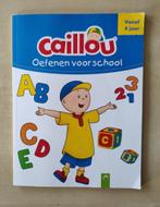 Caillou oefenen voor school, vanaf 4 jaar (nieuw), Non-fiction, Garçon ou Fille, 4 ans, Enlèvement ou Envoi