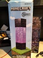 Minecraft nether portal glitter lamp, Enlèvement ou Envoi, Neuf, Lampe
