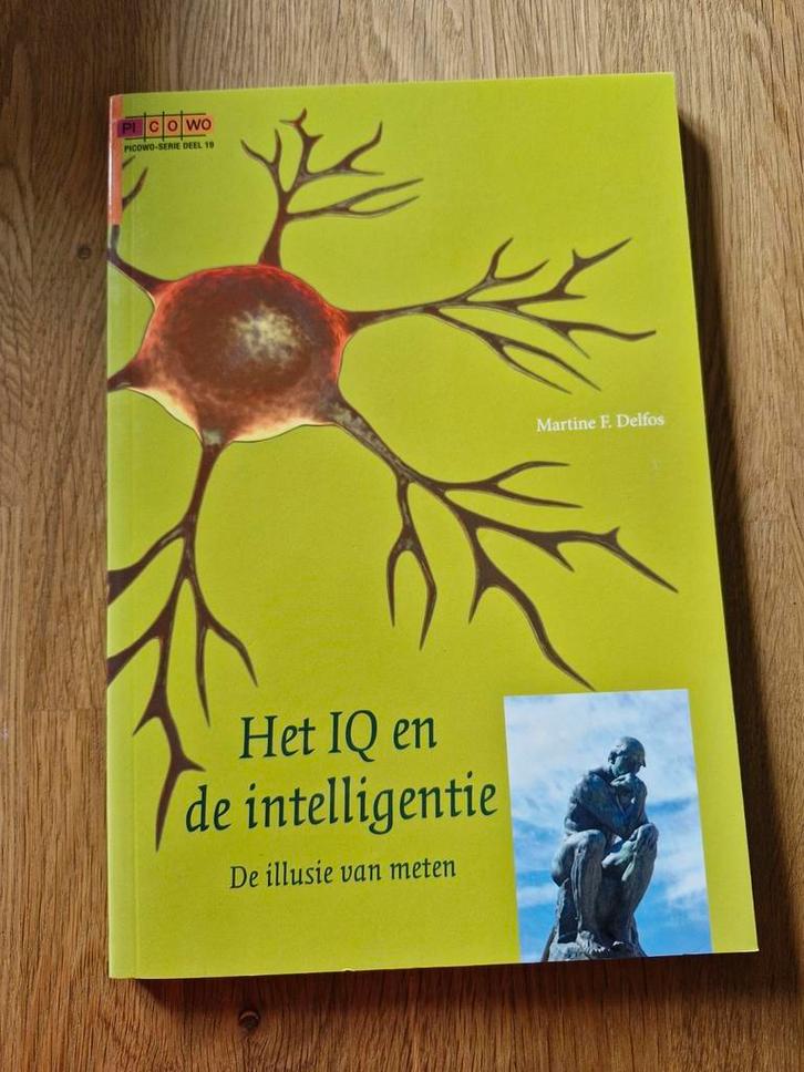 Martine F. Delfos - Het IQ en de intelligentie, Boeken, Psychologie, Zo goed als nieuw, Ophalen of Verzenden