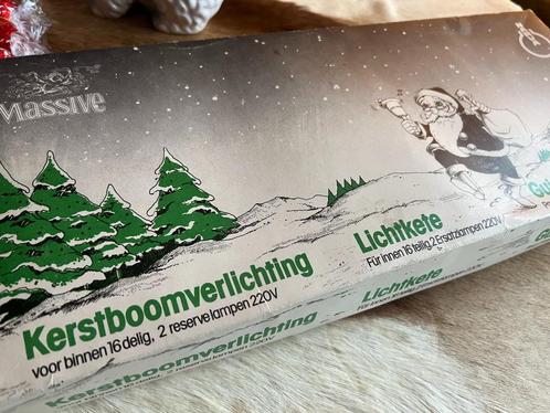 Oude kerstverlichting, Diversen, Kerst, Zo goed als nieuw, Ophalen of Verzenden