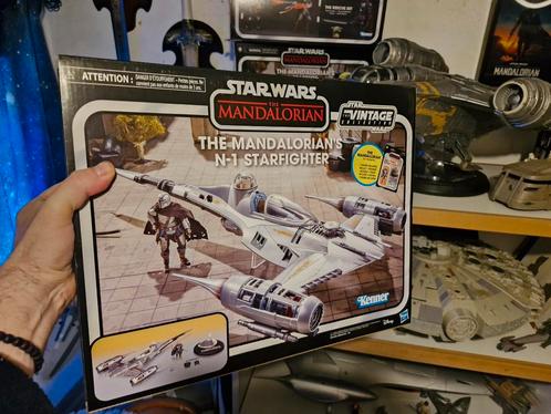 De Mandalorian N-1 Starfighter (Vintage Kenner-collectie), Verzamelen, Star Wars