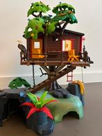 Playmobil Avontuurlijke boomhut 5557+ 6939 stroper met quad, Enlèvement, Comme neuf
