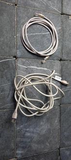 Internetkabels cat 5.E 2 stuks, Ophalen of Verzenden, Zo goed als nieuw