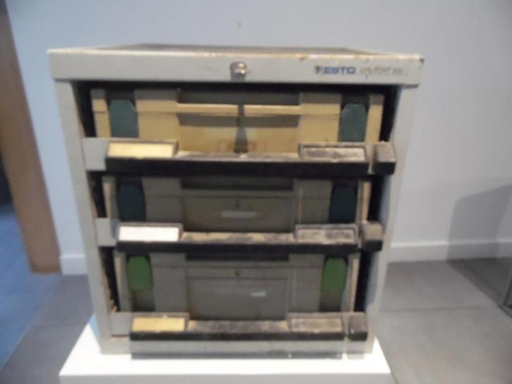 Festo opbergsysteem 3 lades, Doe-het-zelf en Bouw, Gereedschapskisten, Gebruikt, Ophalen