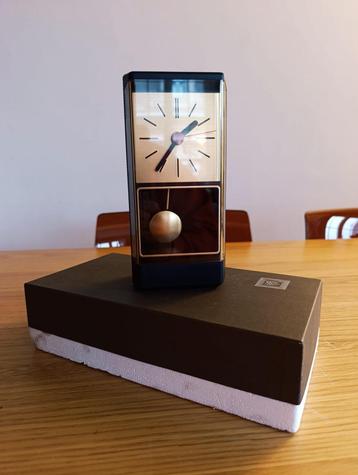 Horloge de bureau vintage 70's - Parfait état avec boîte beschikbaar voor biedingen