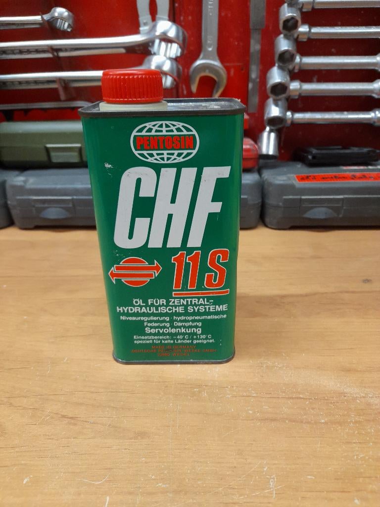 oude lege pentosine-oliekan CHF 11 s, Verzenden, Gebruikt, Overige typen