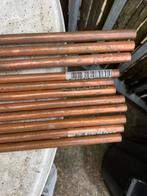 Rode koperen buis 1m 10mm en 12mm, Doe-het-zelf en Bouw, Ophalen, Zo goed als nieuw