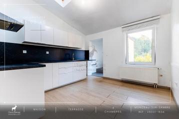 Maison à vendre à Monceau-Sur-Sambre, 4 chambres, Immo, 12400 m², Maison individuelle, 4 pièces