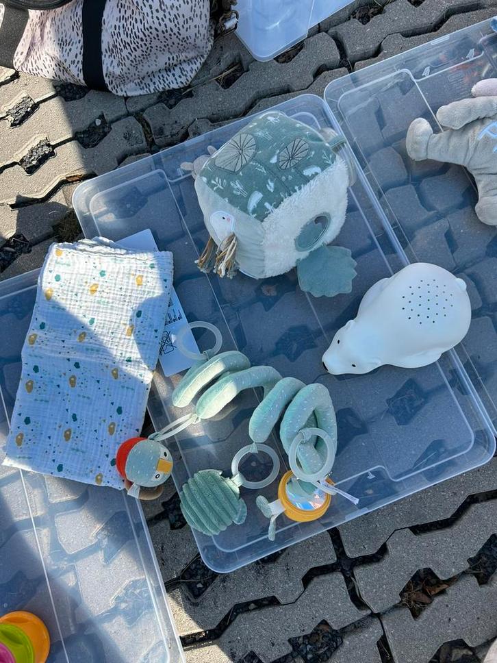Set baby benodigdheden, Kinderen en Baby's, Speelgoed | Babyspeelgoed, Zo goed als nieuw, Ophalen