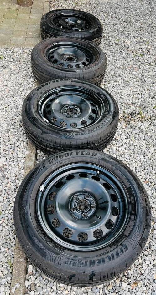 Originele VW velgenset 205/60R16 92 V, Auto-onderdelen, Banden en Velgen, Banden en Velgen, Zomerbanden, 16 inch, 205 mm, Personenwagen