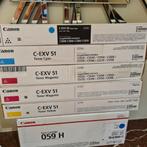 CANON C-EXV 51 TONER (4 originele verpakkingen) + C-EXV 58 C, Ophalen of Verzenden, Nieuw