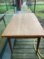 Uitschuifbare eettafel, Huis en Inrichting, Ophalen, Gebruikt, Rechthoekig