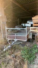 Enkelas remorqeu aanhangwagen, Auto diversen, Aanhangers en Bagagewagens, Ophalen, Gebruikt