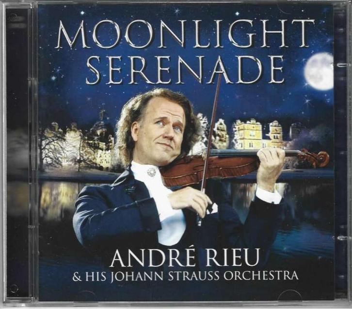 CD + DVD André Rieu & His Johan Strauss Orchestra–Moonlight, CD & DVD, CD | Classique, Comme neuf, Orchestre ou Ballet, Classicisme