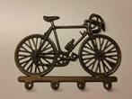 Vintage kapstok in koper in de vorm van een koersfiets, Antiek en Kunst, Ophalen of Verzenden, Koper
