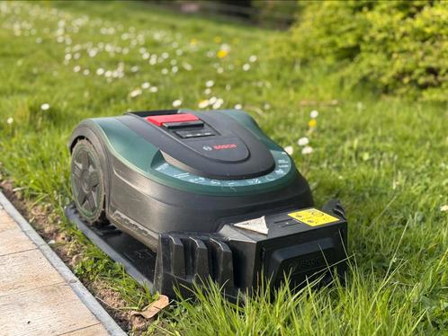 Robot tondeuse bosch indego s500, Tuin en Terras, Robotmaaiers, Zo goed als nieuw, Ophalen