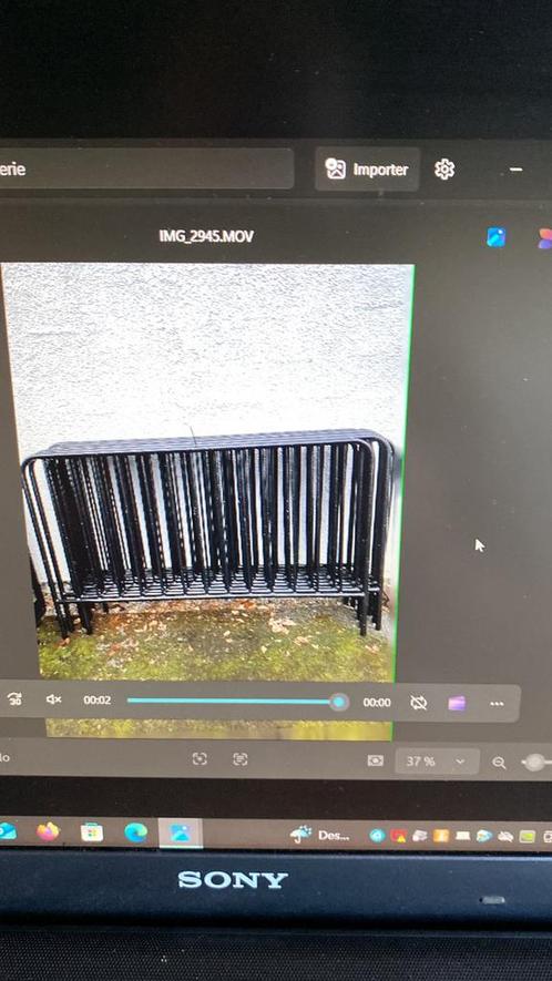 Clôture ou Rembarde, Tuin en Terras, Tuinhekken en Hekwerk, Gebruikt, Overige typen, IJzer, Ophalen