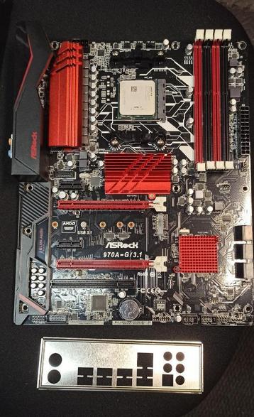Carte Mere Asrock 970A-G/3.1 combo beschikbaar voor biedingen