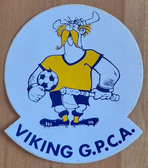 Vintage autocollant Viking G.P.C.A. Asterix Normand Uderzo, Verzamelen, Stripfiguren, Zo goed als nieuw, Plaatje, Poster of Sticker