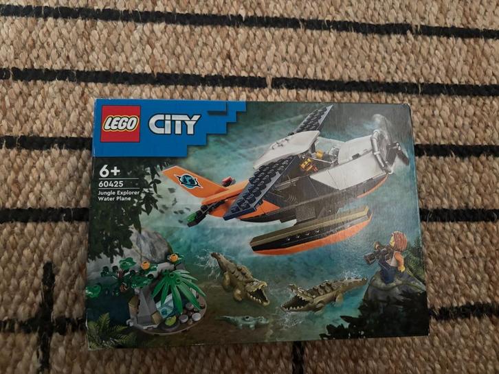 LEGO 60425 City: Jungle Explorer Water Plane, Kinderen en Baby's, Speelgoed | Duplo en Lego, Nieuw, Lego, Complete set, Ophalen of Verzenden
