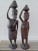Handgemaakt man en vrouw uit Tanzania, Antiek en Kunst, Ophalen of Verzenden
