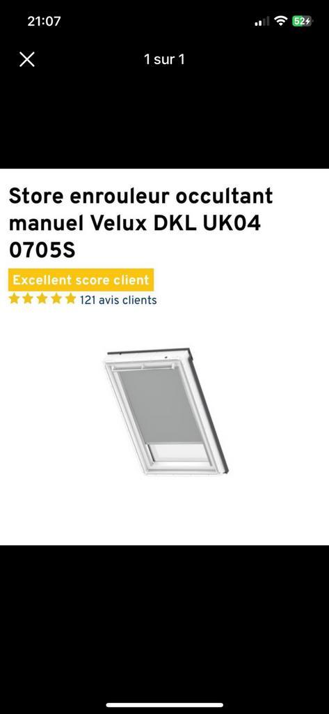 Store VELUX DKL UK04, Doe-het-zelf en Bouw, Glas en Ramen, Nieuw, Ophalen