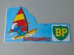 Grand autocollant Schtroumpf BP, Verzenden, Zo goed als nieuw, Overige Smurfen, Overige typen