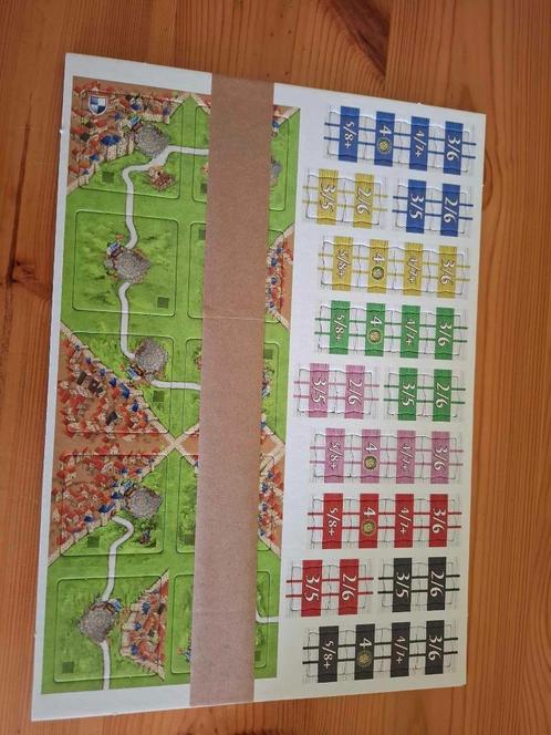 Carcassonne - Die wetteinsätze, Hobby en Vrije tijd, Gezelschapsspellen | Bordspellen, Nieuw, Een of twee spelers, Drie of vier spelers